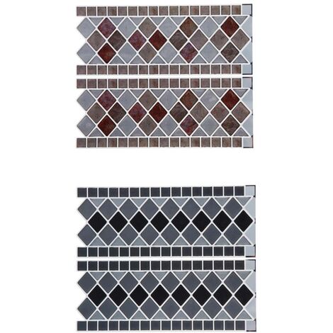 Sticker carrelage frise 38X25 - Atmosphera créateur d'intérieur