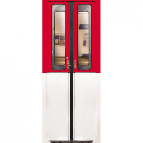 Sticker de porte 83x204cm motif metro