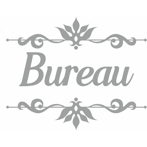 Sticker décoratif de porte BUREAU