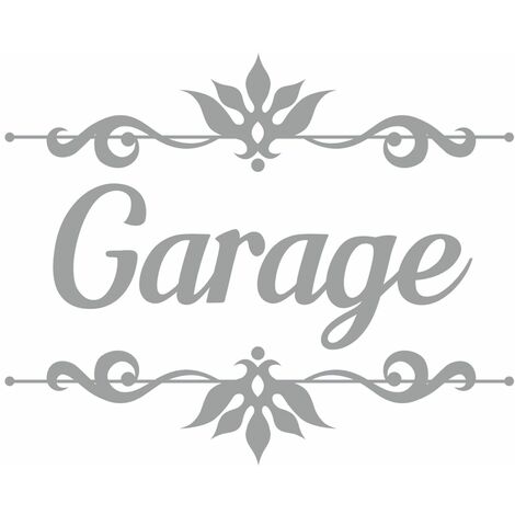 Sticker décoratif de porte Garage