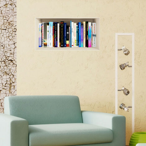 Sticker effet 3D livres 1ère partie 30 x 90 cm