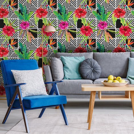 Sticker effet papier peint - GRENADA - 30x30cm