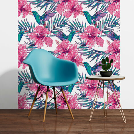 Sticker effet papier peint - PLACETAS - 30x30cm