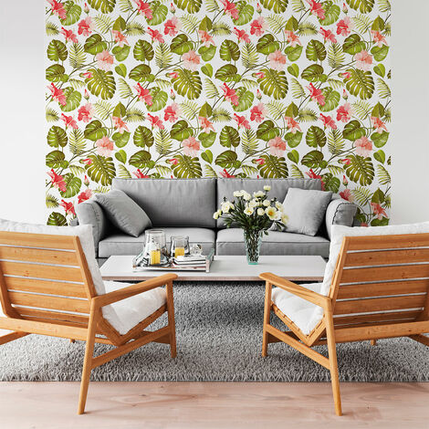 Sticker effet papier peint - VILLAMONTES - 30x30cm