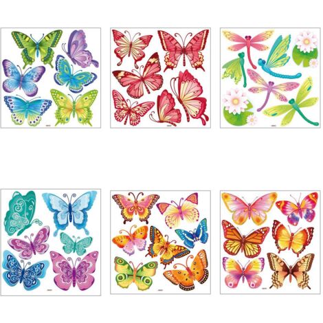 Sticker en relief papillon - Atmosphera créateur d'intérieur