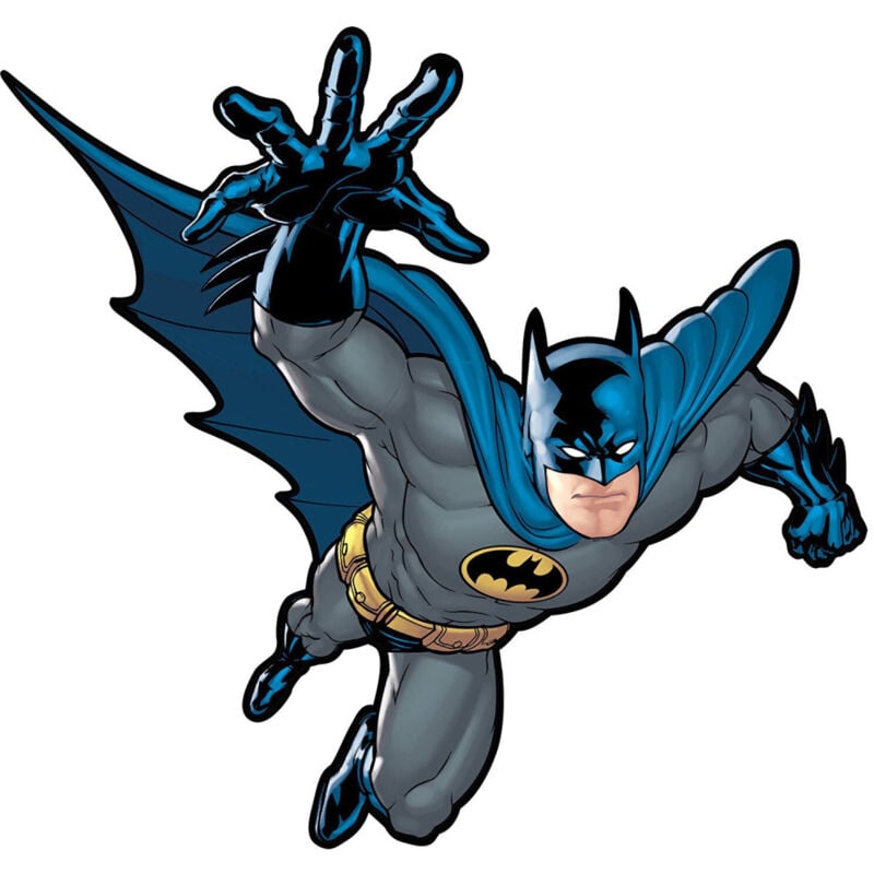Roommates - Sticker géant repositionnable Batman le gardien de Gotham dc Comics 68,6CM x 101,6CM