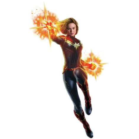Sticker Geant Avengers Captain Marvel H 115 CM