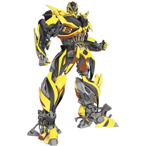 Sticker geant repositionnable Bumblebee Transformers Hasbro 68,6CM X 101,6CM