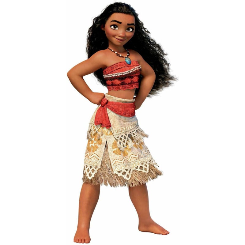 Roommates - Sticker géant repositionnable personnage Vaiana disney - Haut 100 cm