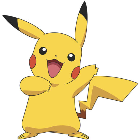Sticker géant repositionnable Pikachu Pokemon Nintendo 45,7CM X 101,6CM