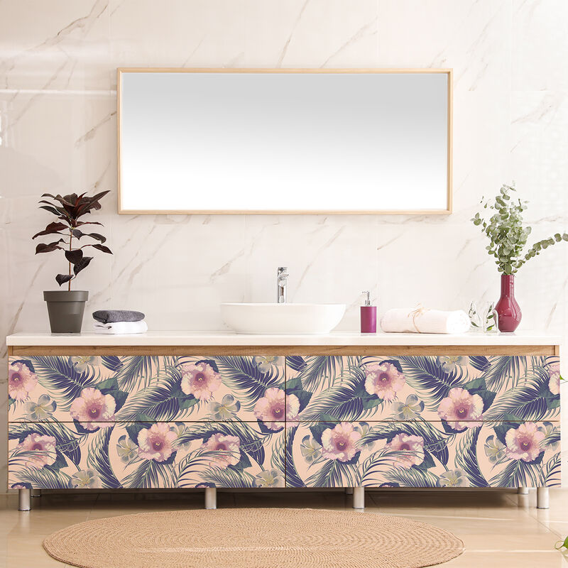 Sticker meuble tropical envigado 60 x 90 cm