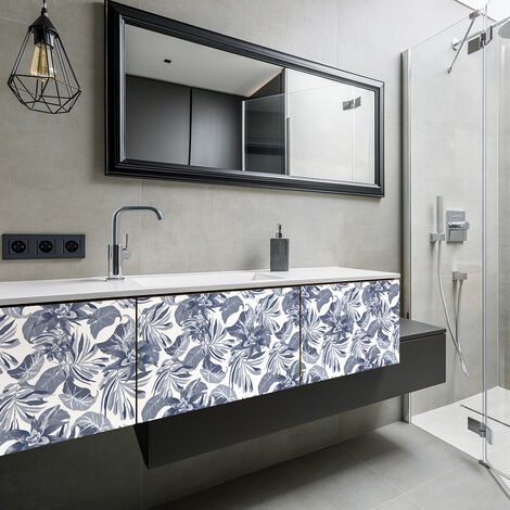 Sticker meuble tropical vaitua 60 x 90 cm