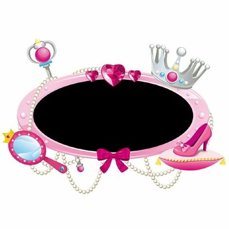 Sticker Mural Ardoise Princesse