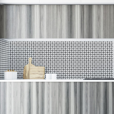 Sticker Mural Carrelage adhésif Cuisine Salle de Bain - 60 STICKERS CARREAUX DE CIMENT BOHÈME ARYA - 60stickers20x20cm