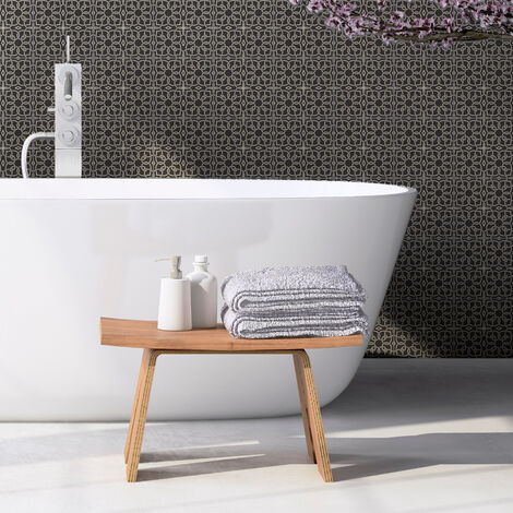 Sticker Mural Carrelage adhésif Cuisine Salle de Bain - 60 STICKERS CARREAUX DE CIMENT ORIENTAL OUALATA - 60stickers20x20cm