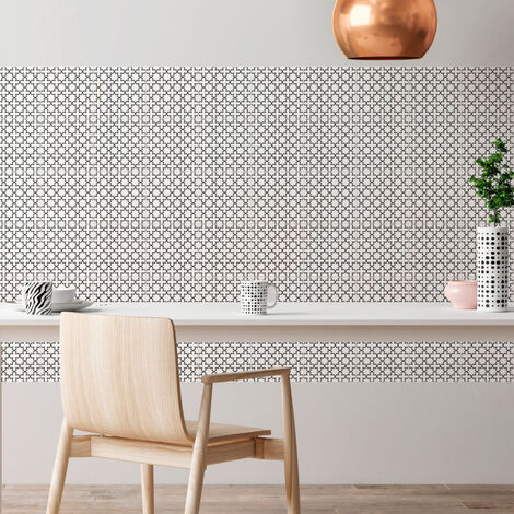 Sticker Mural Carrelage adhésif Cuisine Salle de Bain - 60 STICKERS CARRELAGES ORIENTAL OUJDA - 60stickers10x10cm