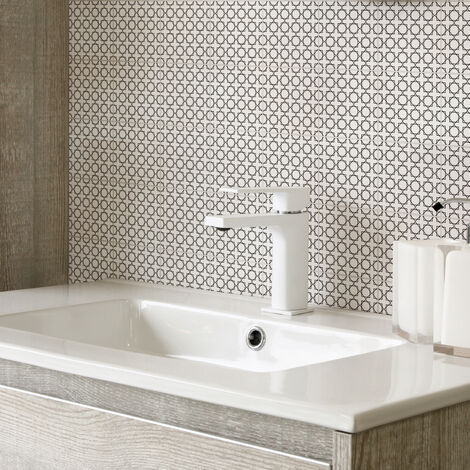 Sticker Mural Carrelage adhésif Cuisine Salle de Bain - 60 STICKERS CARRELAGES ORIENTAL TANGER - 60stickers10x10cm