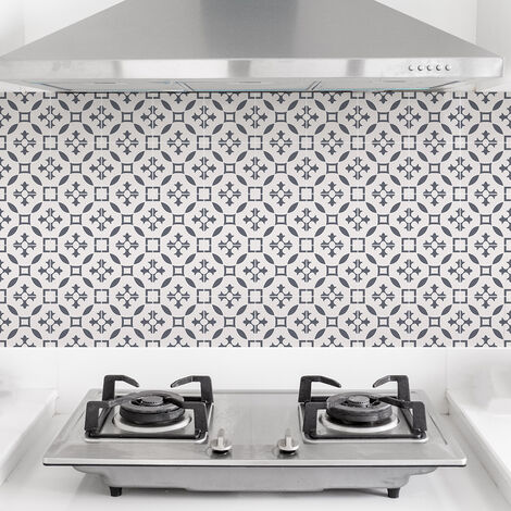 Sticker Mural Carrelage adhésif Cuisine Salle de Bain - 9 STICKERS CARRELAGES AZULEJOS VERONI - 9stickers15x15cm