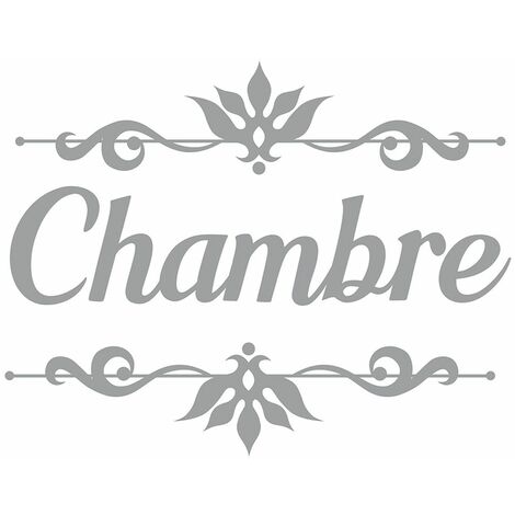 Sticker mural décoratif pour porte – Vinyle 20x20cm – Application sur surfaces lisses – Décoration intérieure personnalisée – Sud Trading