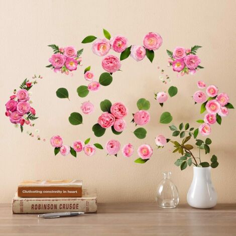 Sticker mural Décoration murale Roses Fleurs