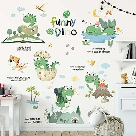 Papier Peint Dinosaures pour Chambre Enfant - Babywall