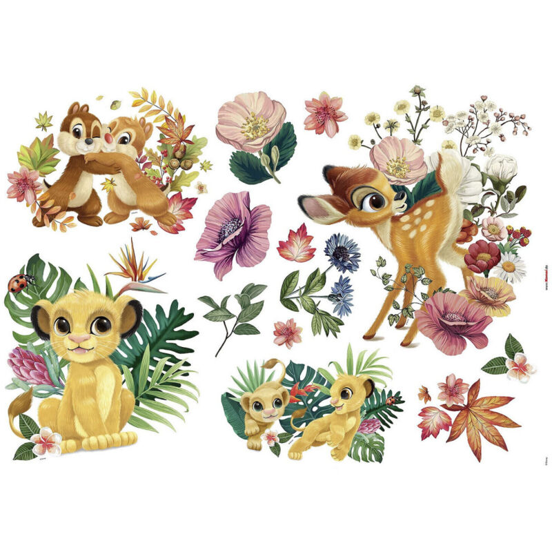 Sticker mural géant -Be in Nature- Simba, Timon et Pumba Le Roi Lion Disney Sticker mural géant -Be in Nature- Simba, Timon et Pumba Le Roi Lion Disney