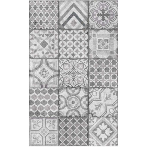 Sticker mural repositionnable 1.5mx45cm – Motif floral moderne – Application facile sur murs lisses – Décoration pour petits mobiliers