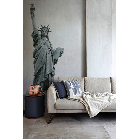 Sticker mural Statue de la Liberté, autocollant décoratif 58 cm X 177 cm, photo décor pour la maison
