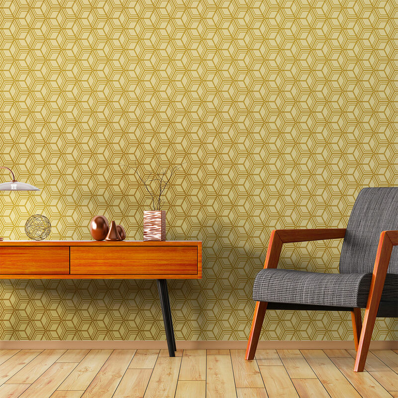 Sticker effet papier peint - yorgen - 60x60cm