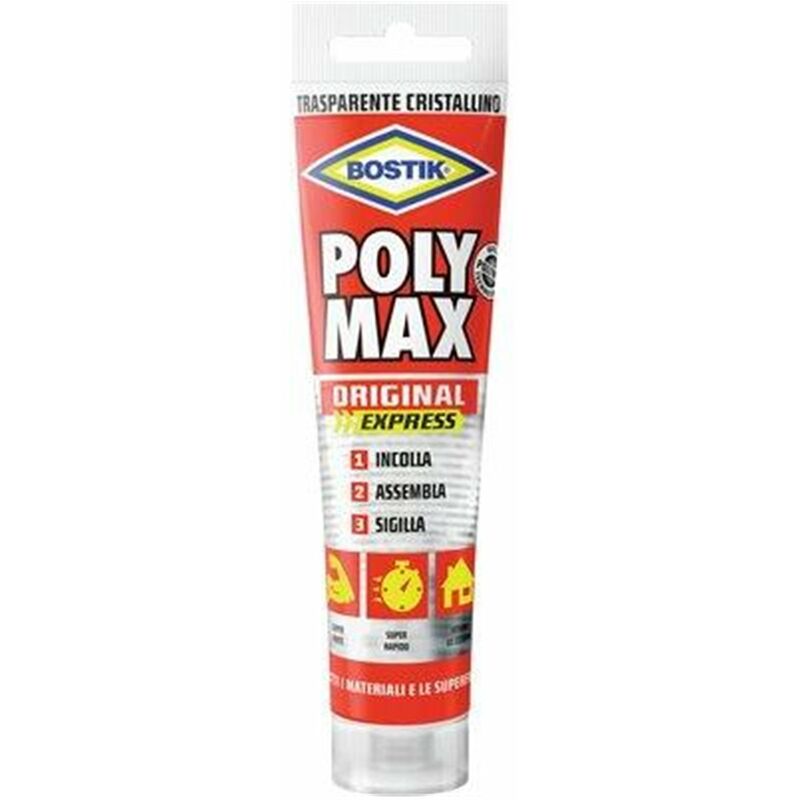 Bostik - Polymax Original Express Adhésif Transparent 115 grammes