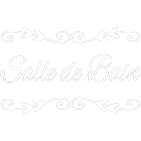 ADZIF.BIZ LE STICKER DE DECORATION Noir -