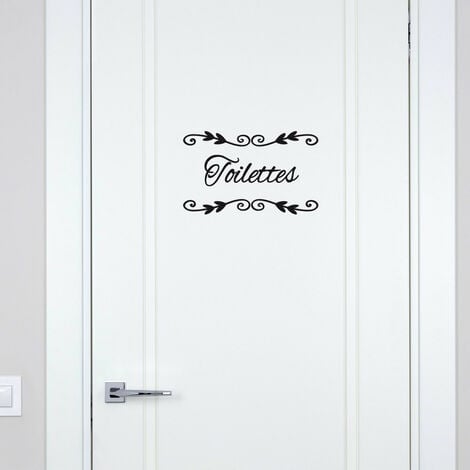 ADZIF.BIZ LE STICKER DE DECORATION Noir -