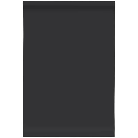 Sticker pour meubles autocollant noir mat 90 x 500 cm PVC CFW907297
