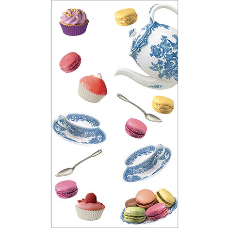 Stickers / Magnets Lave-vaisselle - Motif Macarons - ADS