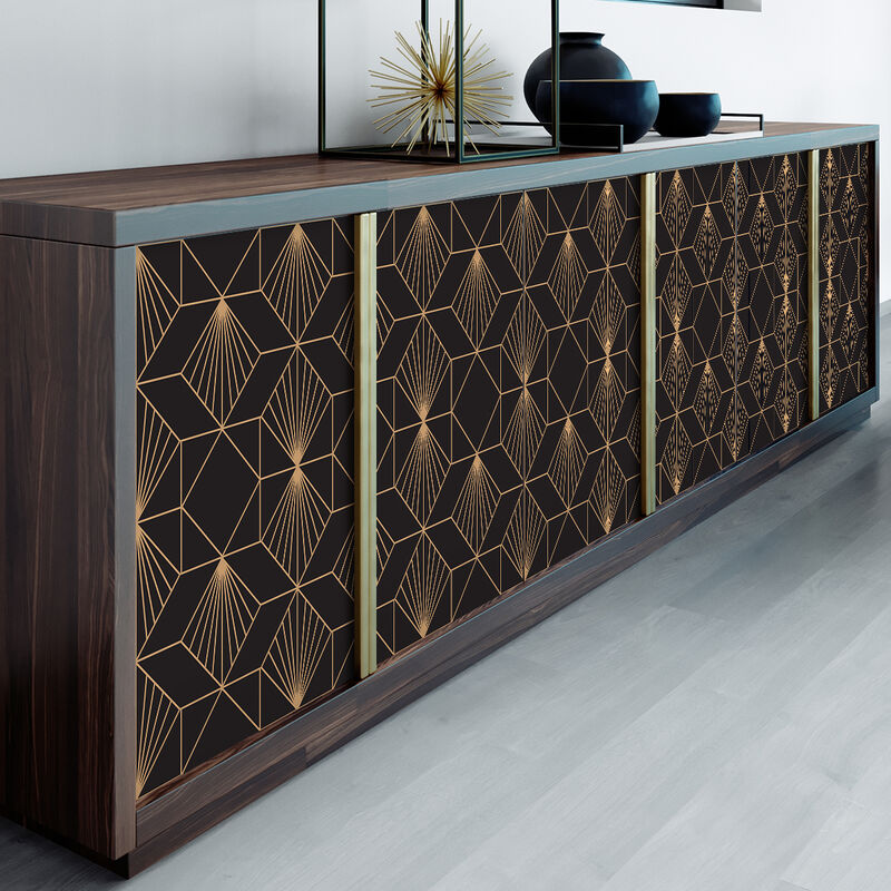 Sticker scandinave pour meuble lisarak 60 x 90 cm