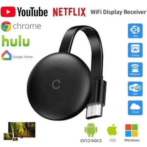 STICKER - SKIN TV - VIDEO - SON Wireless WiFi Display HDMI Dongle Récepteur D' affichage de Partage WiFi 24 GHz 1080HD Mini Écran