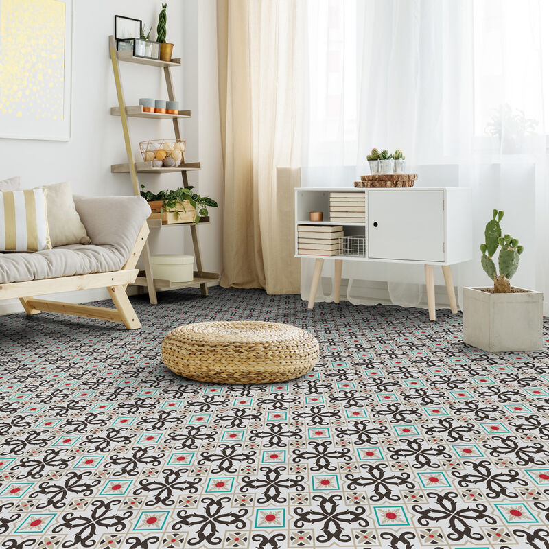 Stickers Sol Anti-dérapant avec Protection - carrelages sol eliana - 1 sticker de 60x100cm