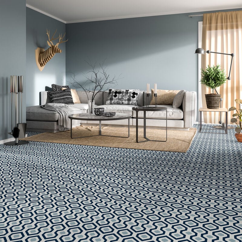 Stickers Sol Anti-dérapant avec Protection - carrelages sol orino - 1 sticker de 60x100cm