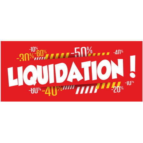 STICKER VITRINE LIQUIDATION (VIT002)