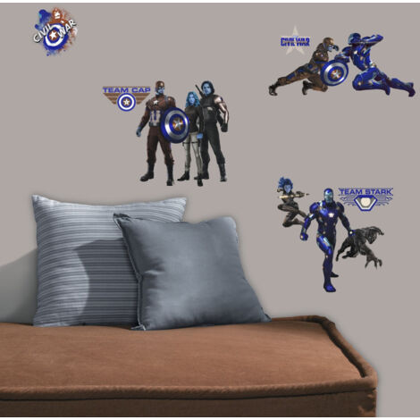 Stickers Avengers Civil War Captain america Marvel