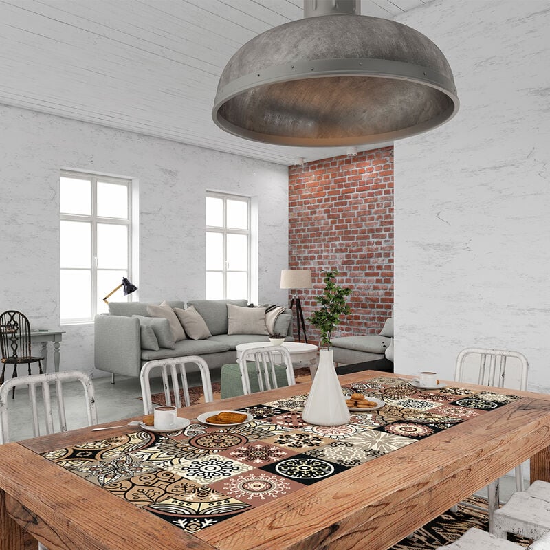 Stickers décoration Meuble - Sticker adhésif Cuisine Salon - 30 stickers carrelages meuble cineloto - 30stickers10x10cm