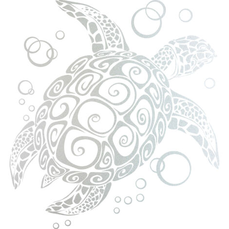 Stickers Dépoli - Tortue de mer - 47x52 cm