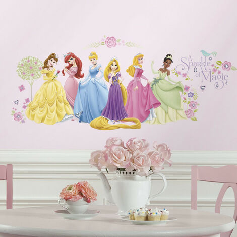 Stickers Diadème Disney Princesse - Multicolor