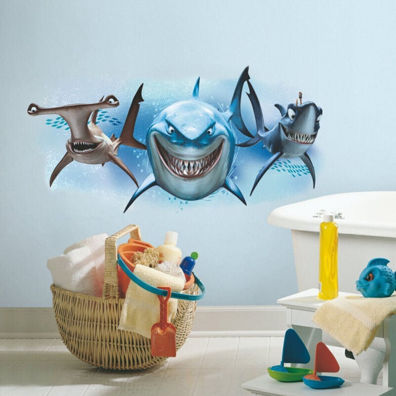 Roommates - Stickers géant Bruce Le Monde de Némo Disney