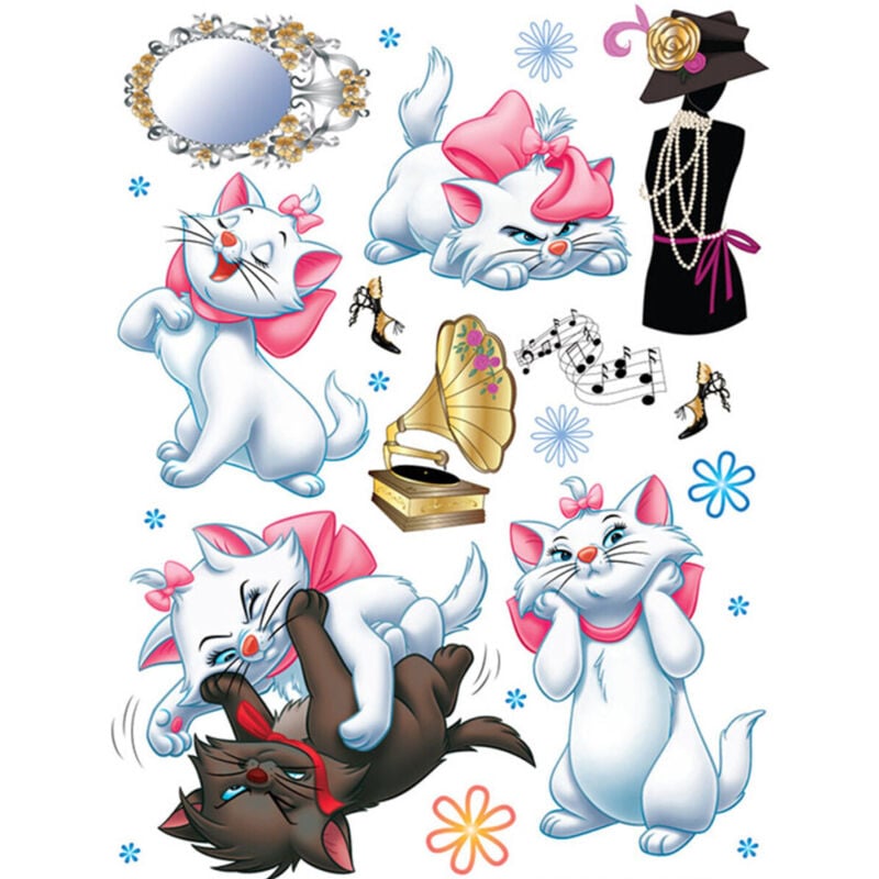 Stickers géant Les Aristochats Disney