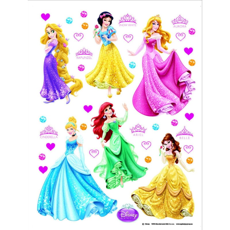 Stickers géant Princesses Disney
