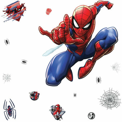 Stickers Géant Spiderman Marvel 70x85 cm