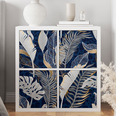 Stickers meuble - Motif Tropical - 1 Sticker - 30x30 cm - Adhésif MAT