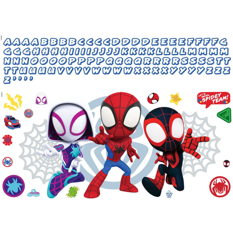 Roommates - Stickers à personnaliser Amazing Spider-man 3 personnages collection Spidey