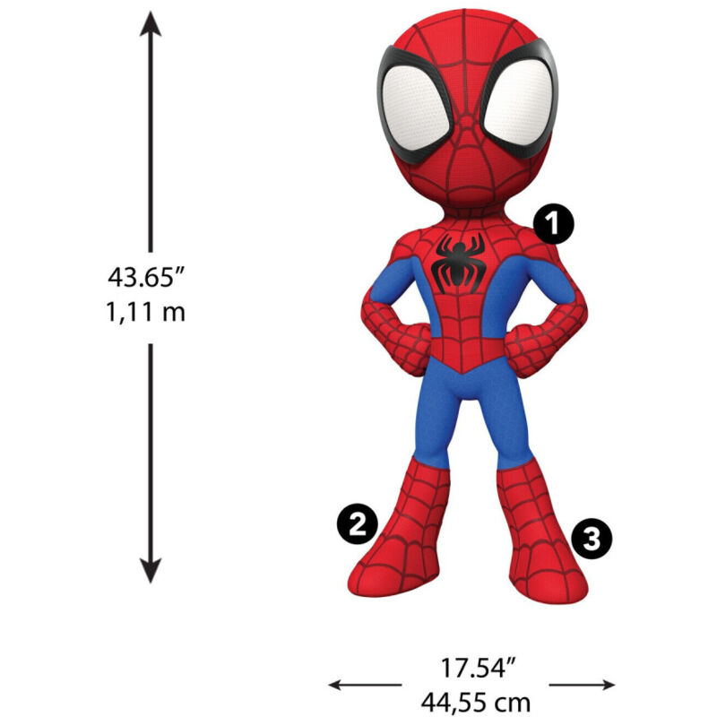 Roommates - Stickers mural Amazing Spider-man debout - Collection Spidey